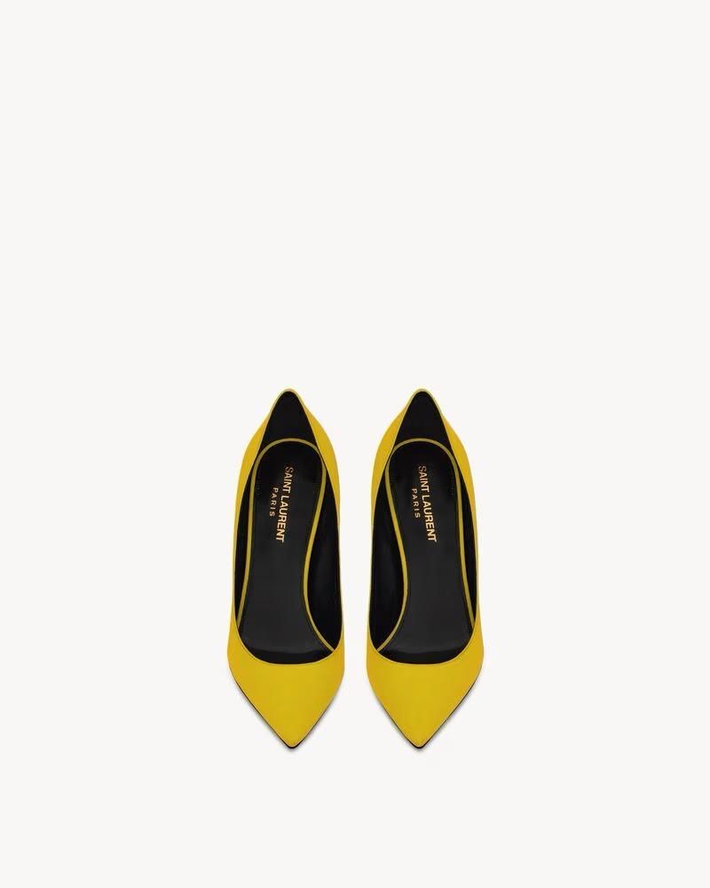 Saint Laurent Scarpe da donna: YSL Pumps silk Gr.38 / 10cm höher Absatz – Nuovo e nell'imballaggio originale da Pfäffikon SZ venduto da EMMA0111 9