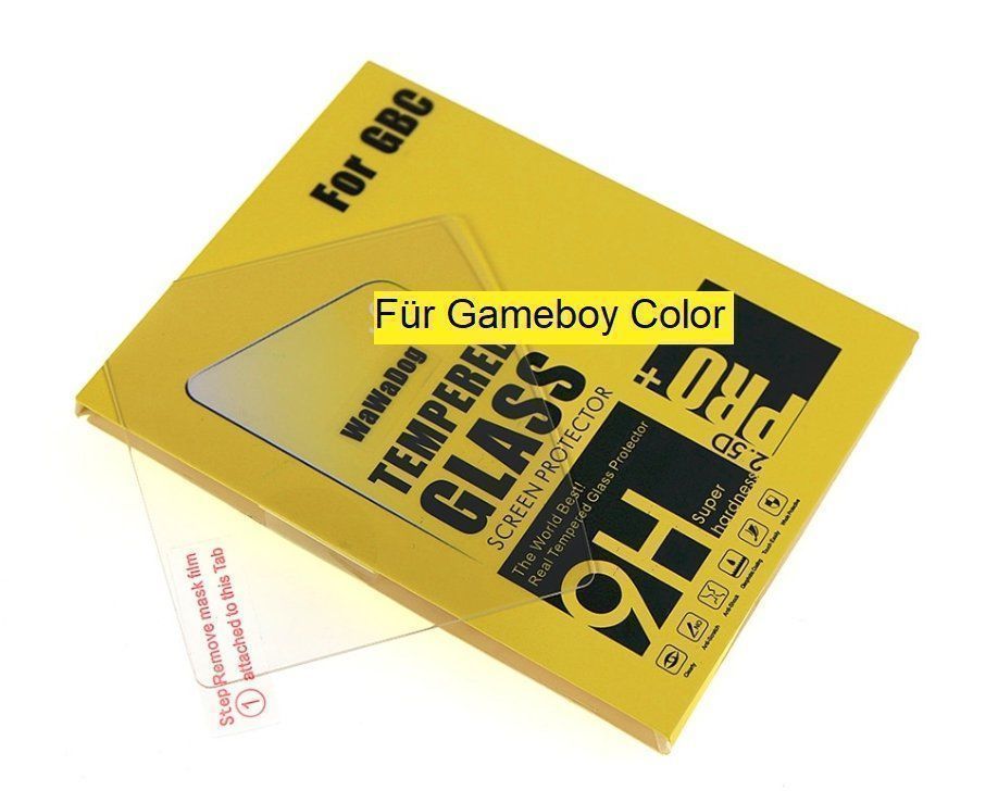 Nintendo Konsolen: Panzerglas für Gameboy Color – Neu und originalverpackt aus Gebenstorf von RetroFuture