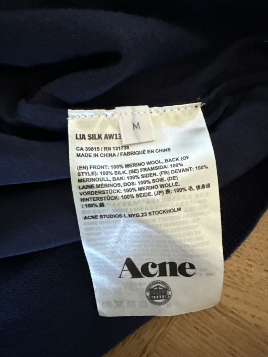 Acne Studios Maglioni & Felpe: Acne Studios Pullover, M, Merinowolle & Seide! – Usato da Bern venduto da nelke08 5