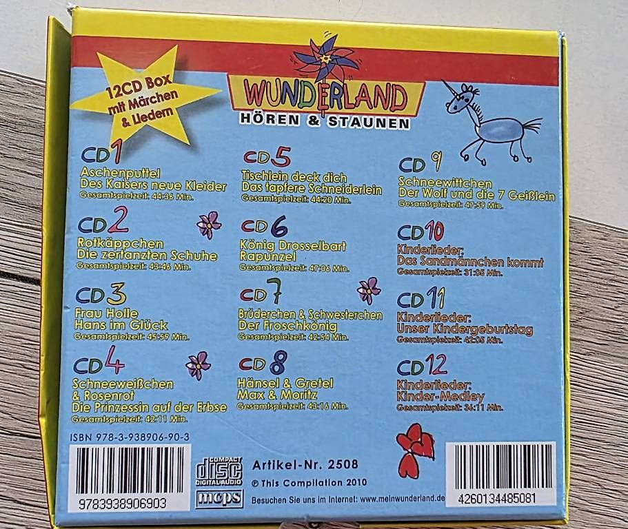 CD: Märchenschatz 12 Cds  – Usato da St. Gallen venduto da reb_955g 1