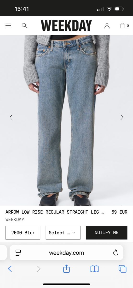 Weekday Jeans: weekday jeans gr. 27/32 – Usato da Schmitten FR venduto da let_k9yc