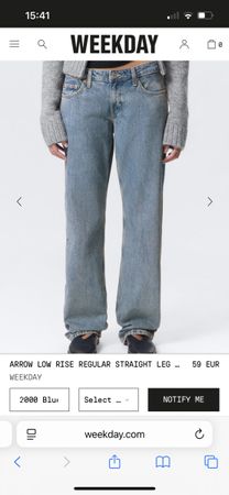 weekday jeans gr. 27/32