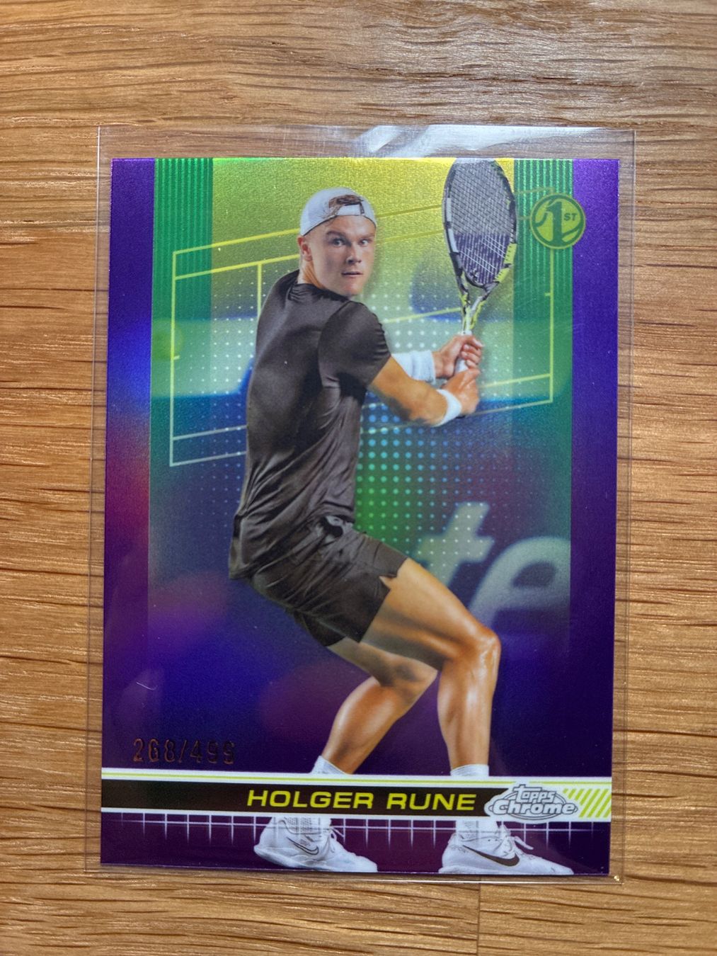 Panini Sammelbilder & Trading cards: Topps Chrome Holger Rune 1st /499 – Gebraucht aus Wangenried von Garagara