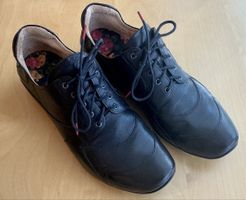 Think Schuhe, aus Leder, schwarz in Grösse 40