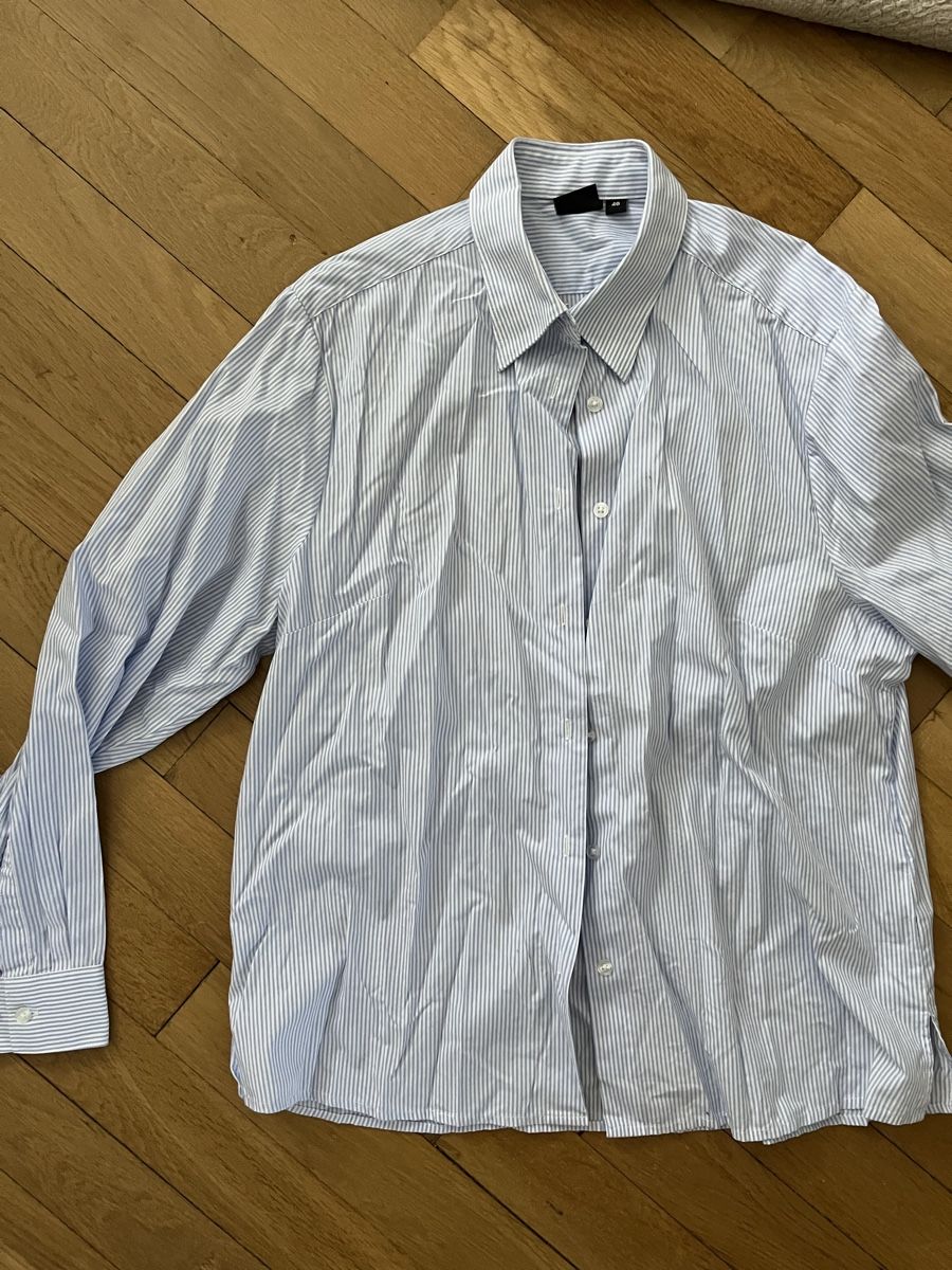 Camicie: Oversize Hemd blau weiss gestreift – Usato da Bern venduto da Lisa_Joy