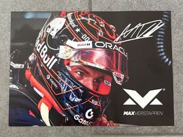 Max Verstappen - Autogramm Karte - Formel 1 Red Bull