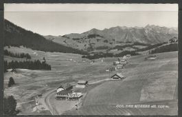 Carte P ( Col des Mosses ,, 1448 m ,, et Chaîne des Vanils )