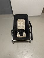 Babywippe Maxi-Cosi schwarz mit Muster gebrauchter Zustand