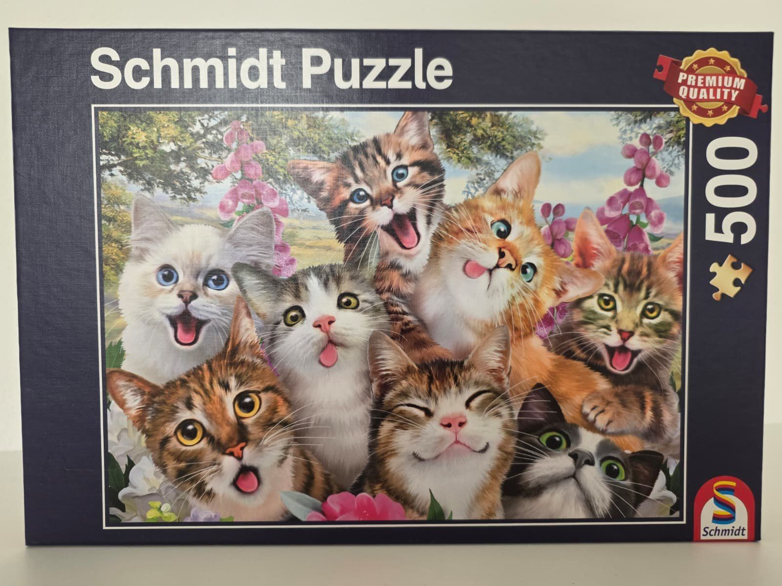 Puzzle: Schmidt Puzzle 500 - Lustige Katzen – Nuovo (secondo la descrizione) da Unterägeri venduto da Meieriisli