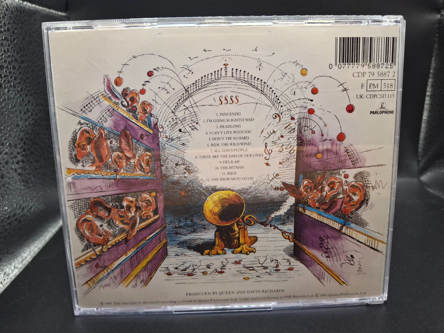 CD: Queen – Innuendo – Usato da St.Gallen venduto da jalamusic 1
