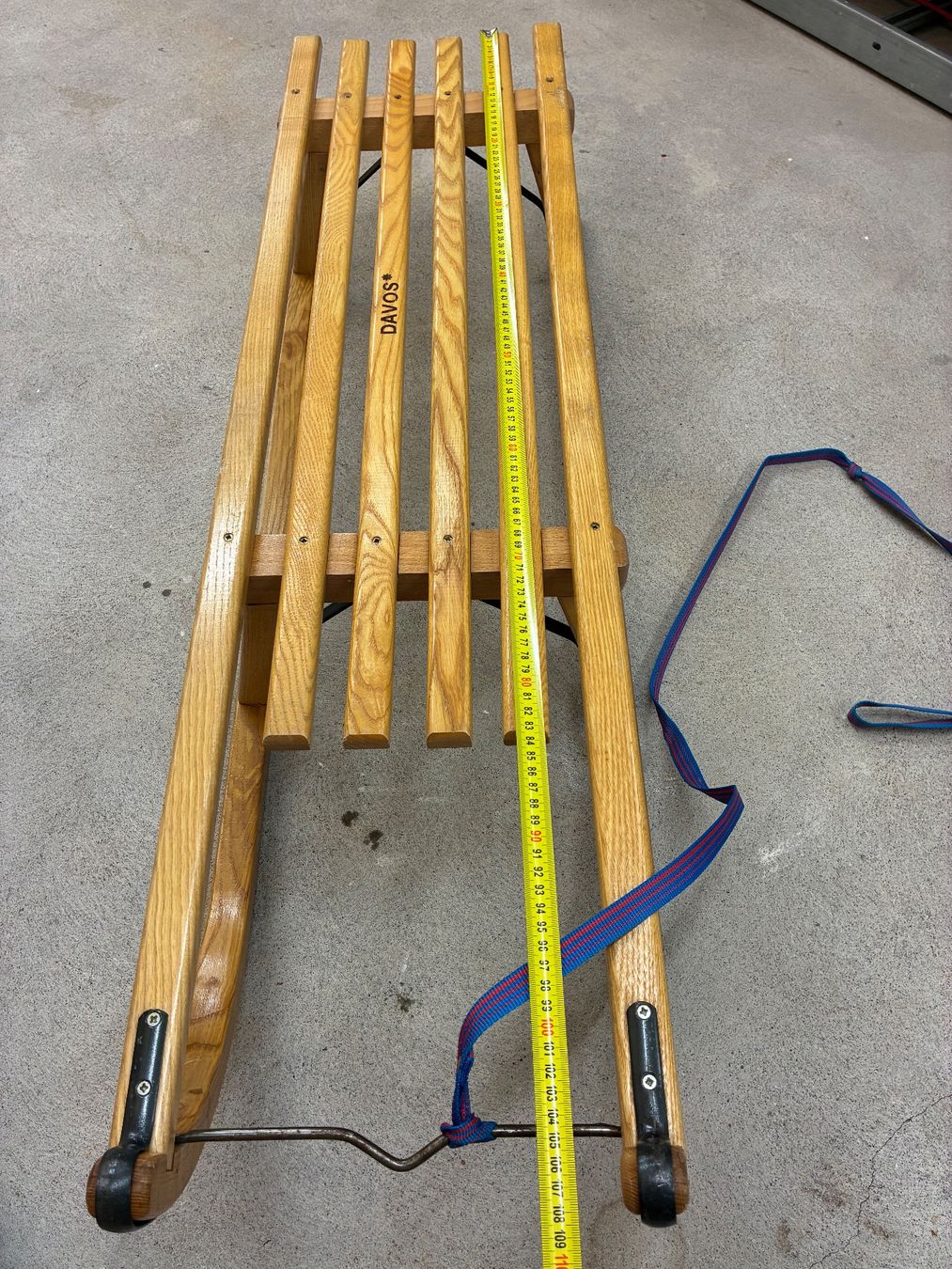 Davos Schlitteln: Original Davoser Schlitten 107cm – Gebraucht aus Zürich von leGrenat 2