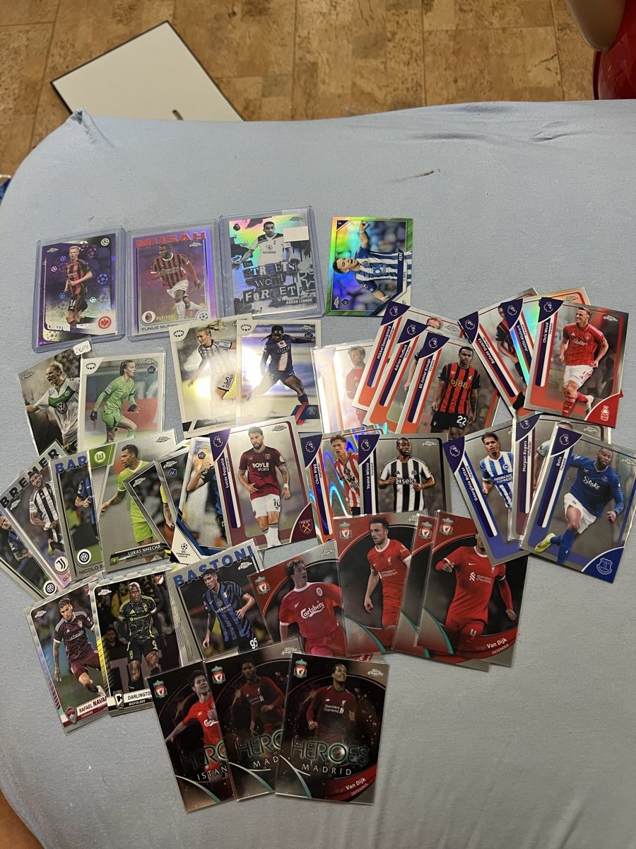 Topps Sammelbilder & Trading cards: 38x Topps Chrome Karten – Gebraucht aus Uhwiesen von maflo2