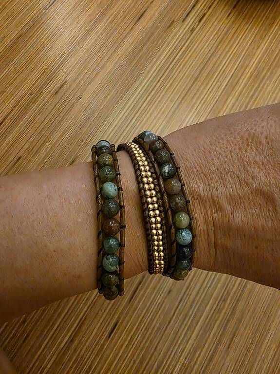 Bracciali & Braccialetti: Bracelet en Agate Indienne neuf – Nuovo e nell'imballaggio originale da Essert-Pittet venduto da lyli01 1