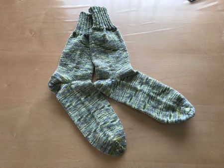 Herrensocken, Gr. 41/42, Handarbeit