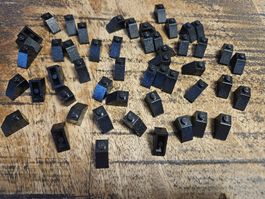 lego 3040 lot de 50 pièces Black Slope 45 2 x 1
