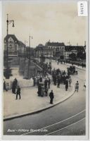 Basel - Mittlere Rheinbrücke - animee belebt