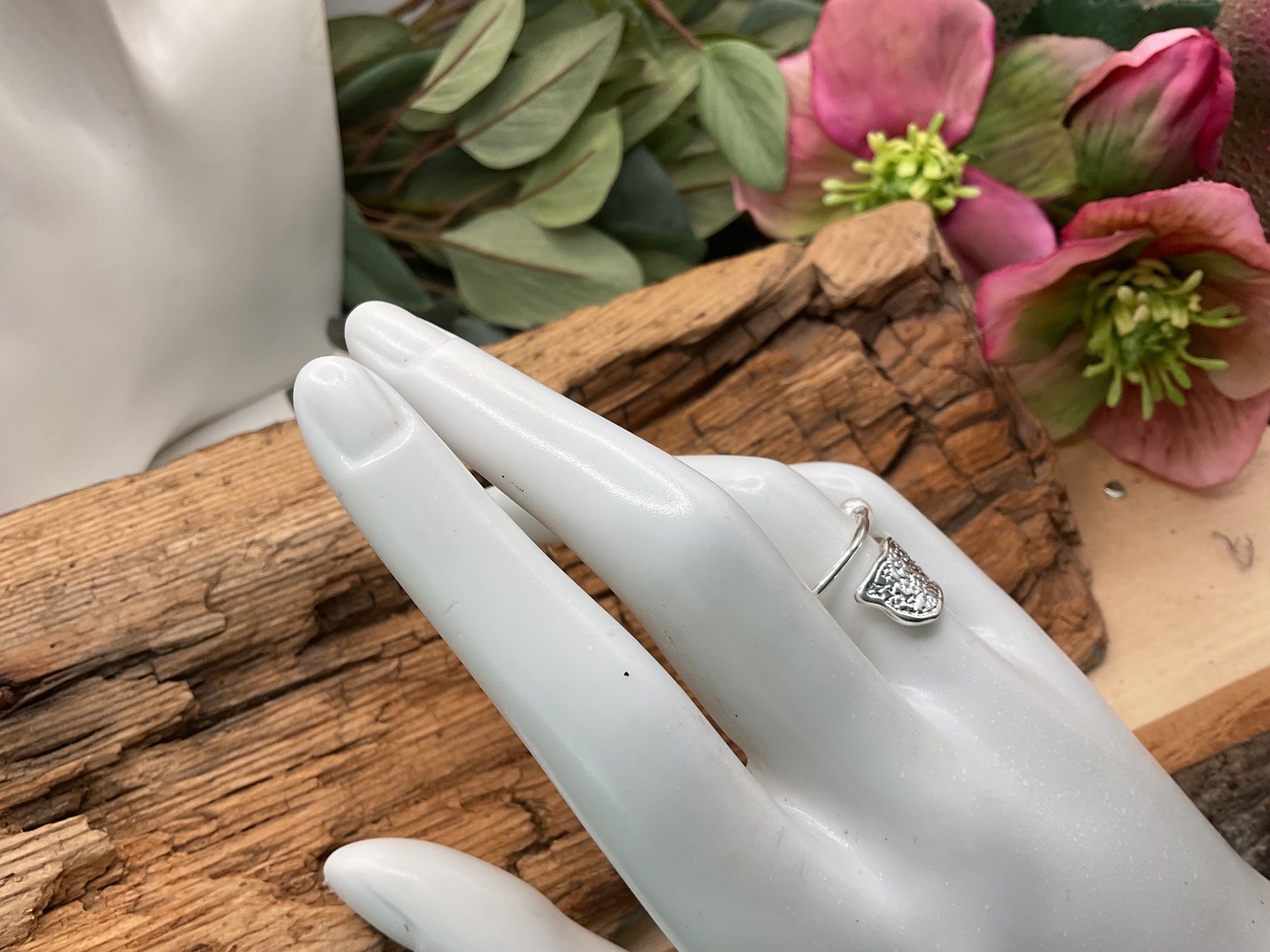 Anelli: Designerring, Sterlingsilber, Grösse verstellbar – Nuovo (secondo la descrizione) da Luzern venduto da S.Kern01 1