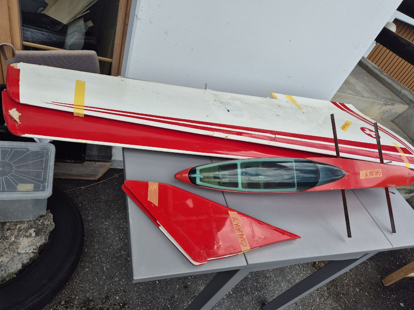 RC Modellbau: Nurflügler Galaxy von Robbe – Defekt aus Wattenwil von hps_z6w9 1