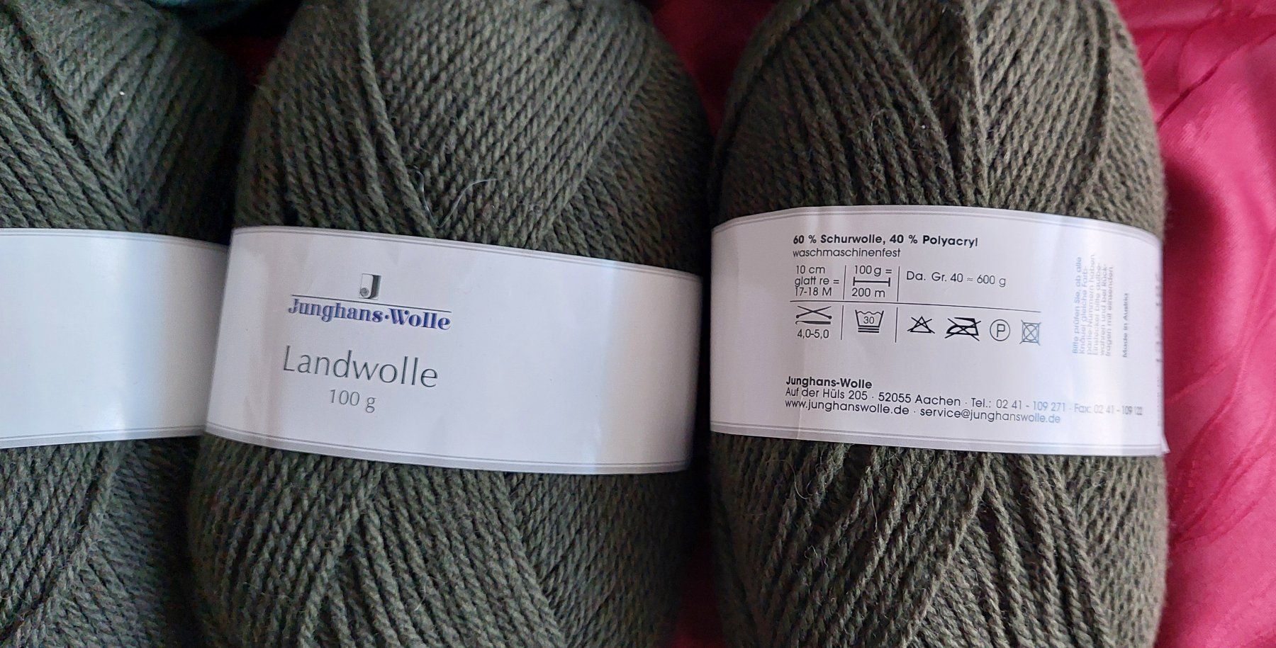 Lana: Junghans Landwolle – Nuovo (secondo la descrizione) da Weinfelden venduto da Grizzly61 1