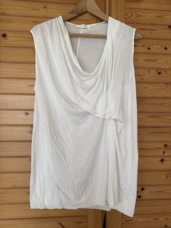 Zara W&B Collection Top Weiss, Grösse M, Sommerlich!