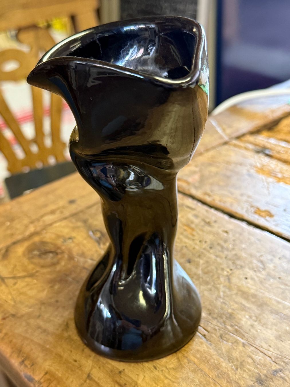 Linck Vasen & Gefässe: LINCK Vase Blumenvase schwarz – Gebraucht aus Bern von Jwpm66