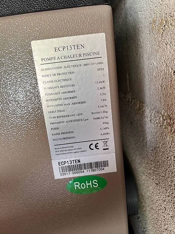 Heizgeräte: Pompe à chaleur piscine – Gebraucht aus Commugny von mar_jv6q