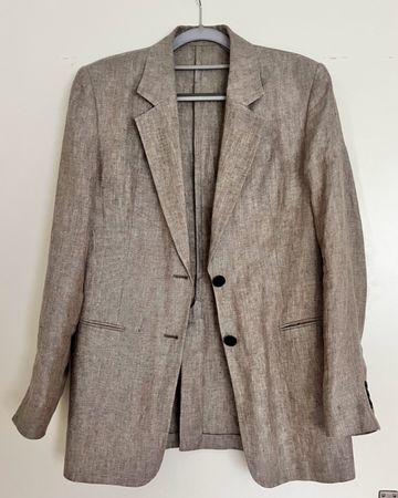 Massimo Dutti Leinenblazer