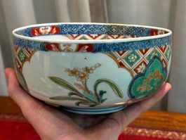 Antike Imari-Schale, Japan, Meiji-Zeit