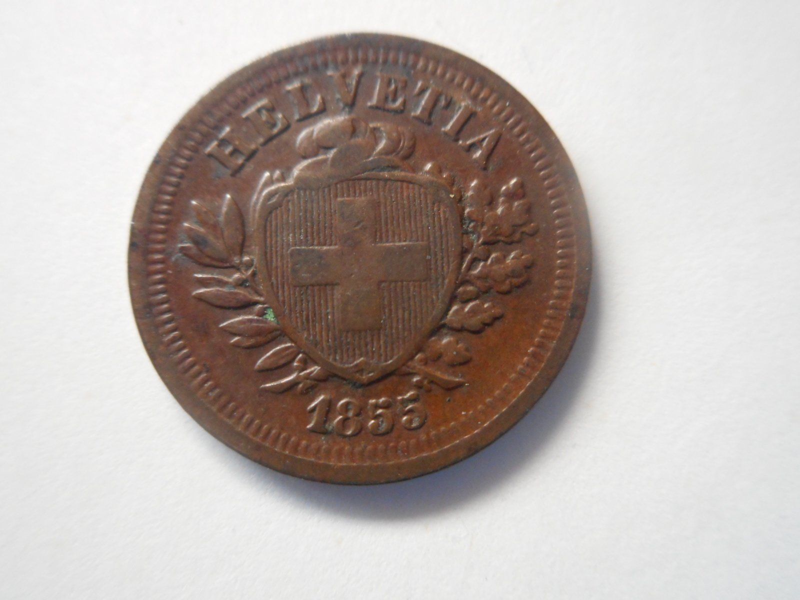 Alle Münzen: 1 Rp. 1855 -unz – Neu (gemäss Beschreibung) aus Kriegstetten von pizlad2010