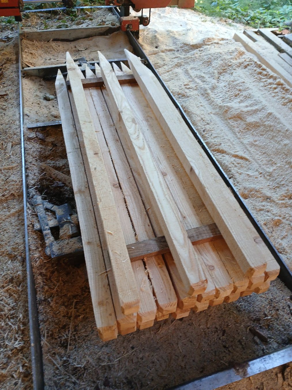 Recinzioni: Lärche Pfähle – Nuovo e nell'imballaggio originale da Willisau venduto da Holz1988 2