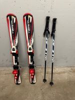 Skis enfant Tecno Pro XT Team 90 cm avec fixations + bâtons