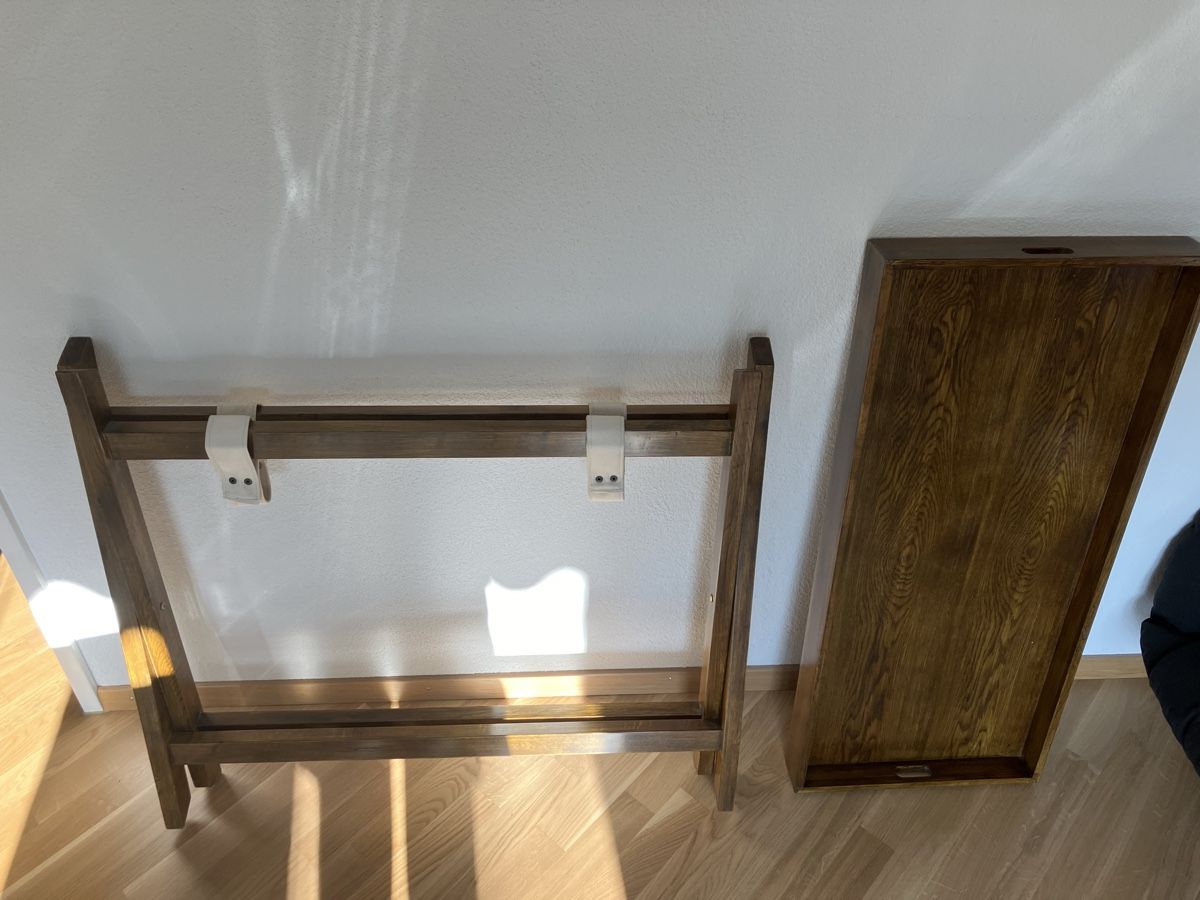 Tische: Glasstisch aus Holz – Gebraucht aus Stansstad von chr_7kfn 6