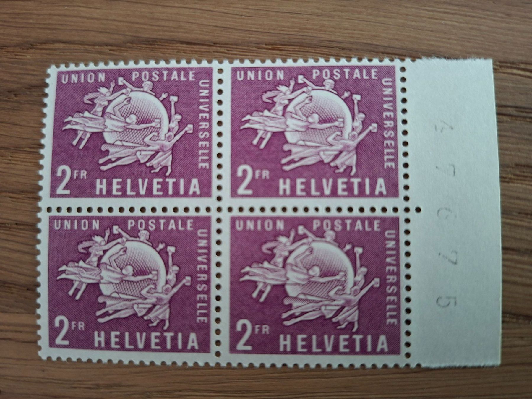 Tous les timbres: Dienstmarken 4er Blocks: UPU – Neuf (Voir description) à Hinterkappelen par 1399 5