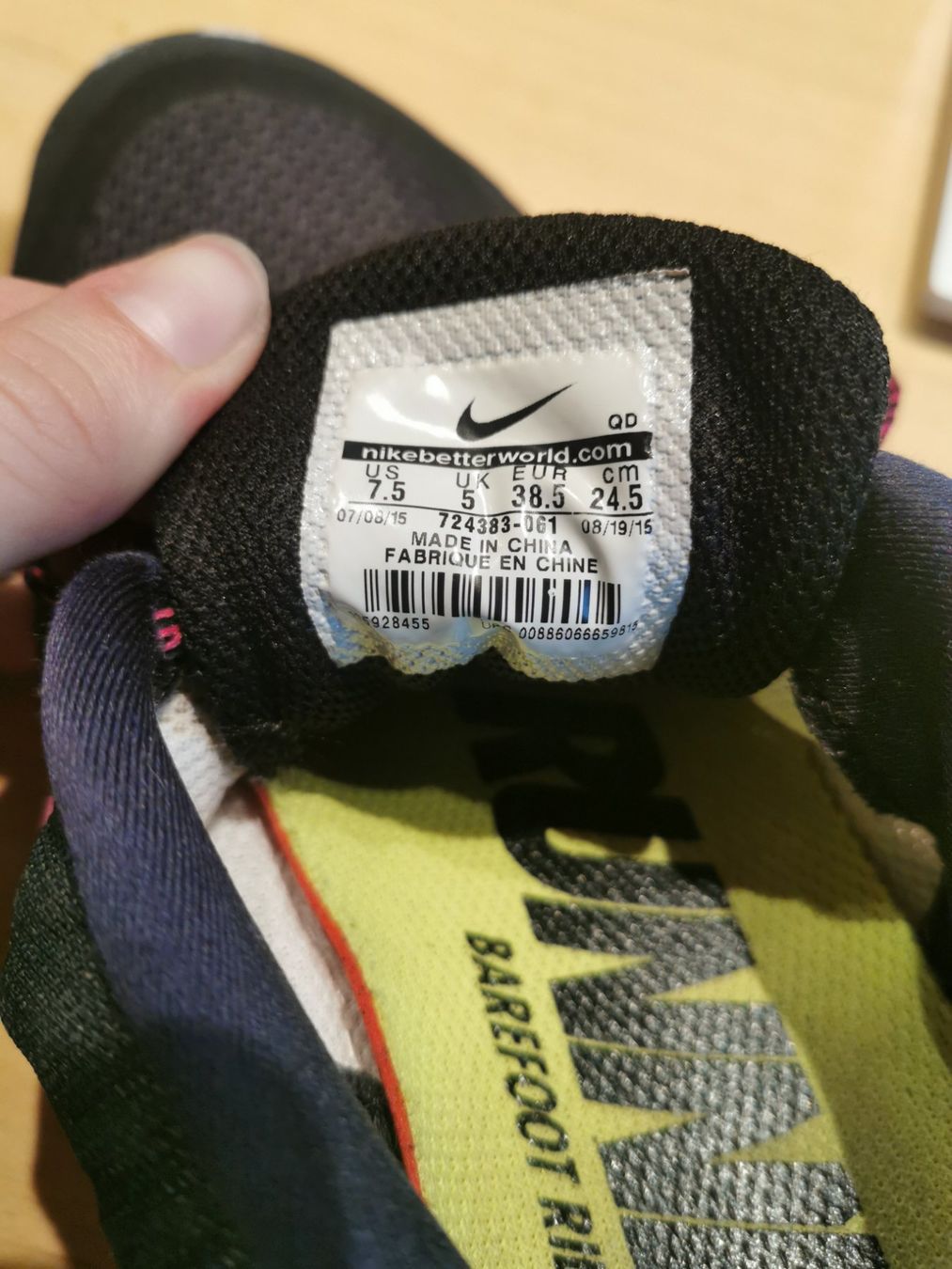 Nike Scarpe da donna: Nike free 5.0 - Grösse 38.5 – Usato da Unterägeri venduto da Fiobi 3