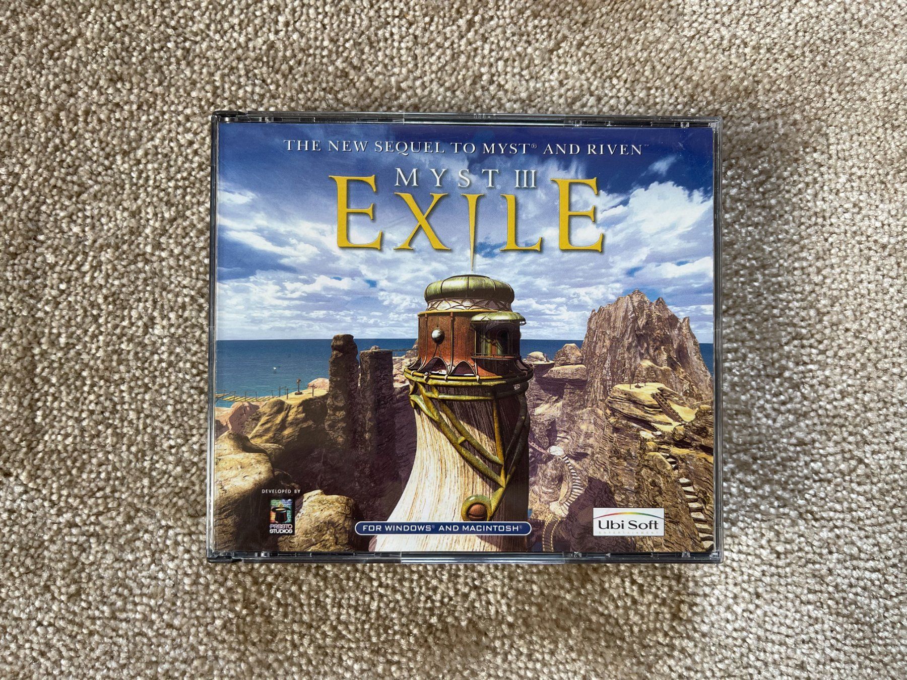 Microsoft Giochi: Myst III Exile 4 Disc Windows or Mac PC CD Computer Game – Nuovo (secondo la descrizione) da Couvet venduto da Aura_aura