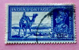 Briefmarke aus König George V. - Silberjubiläum gestempelt