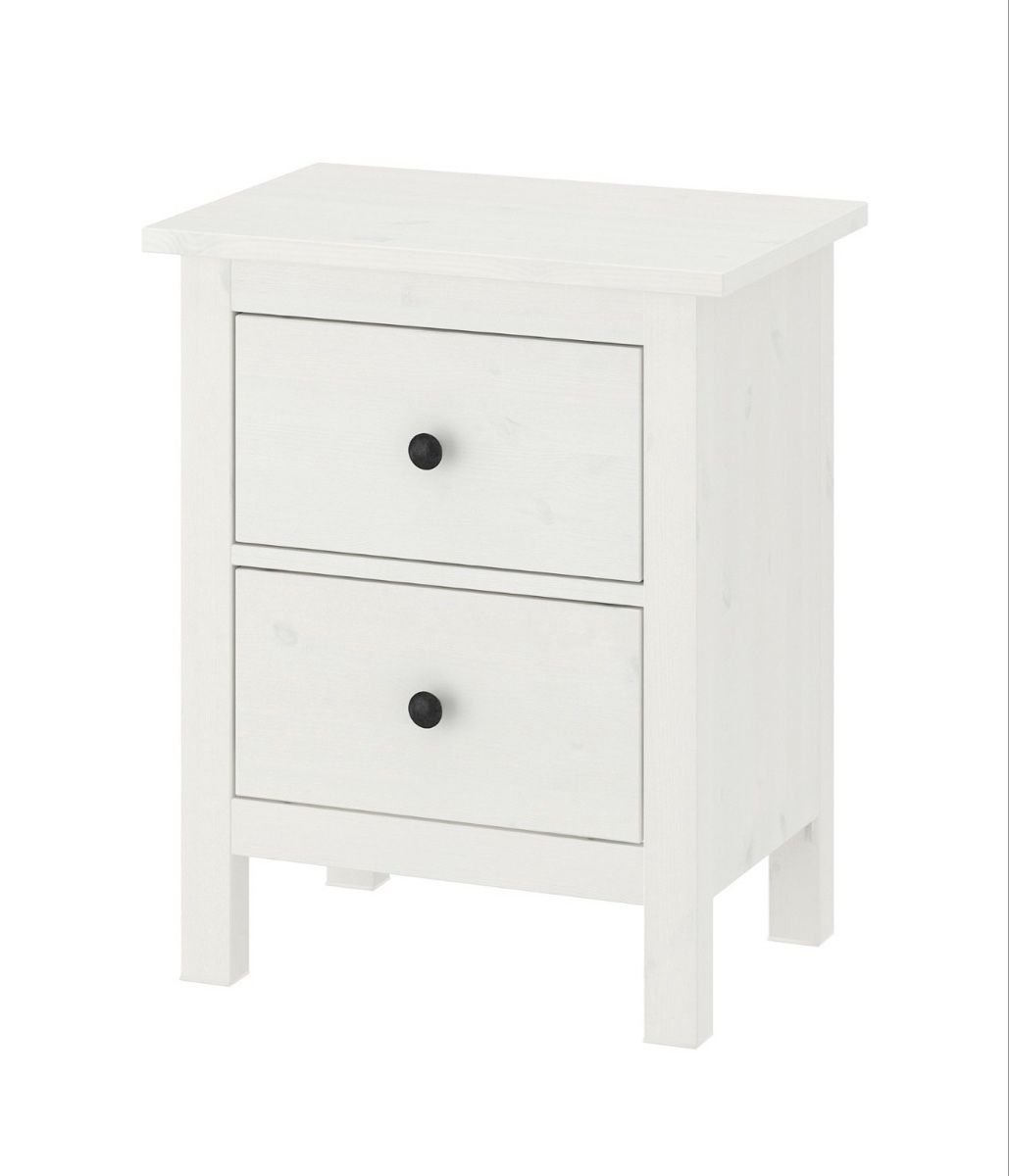 Ikea Comodini: IKEA Hemnes Nachttisch weiss – Nuovo e nell'imballaggio originale da Seewil venduto da postmaster77