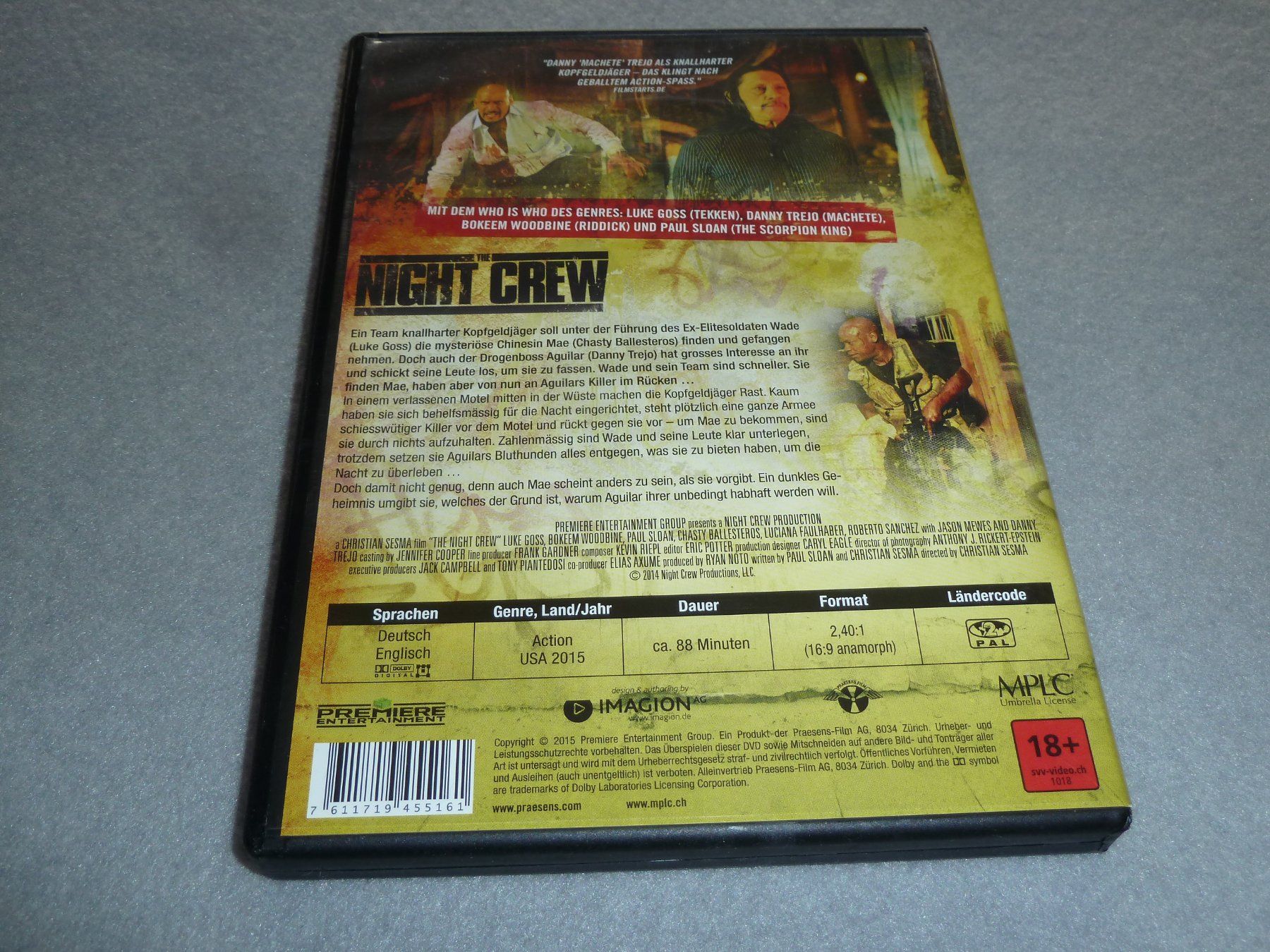 Alle DVDs: DVD ~ The Night Crew - Action mit Luke Goss – Gebraucht aus Hofstetten SO von LudoHoFl 1