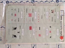 Microscale Decals USAAF Aces WWII