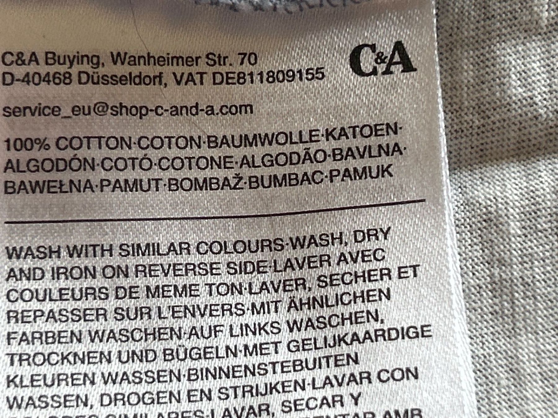 C&A T-shirt: gestreiftes T-Shirt von C&A Gr. S – Usato da Brunnen venduto da Nala2929 5