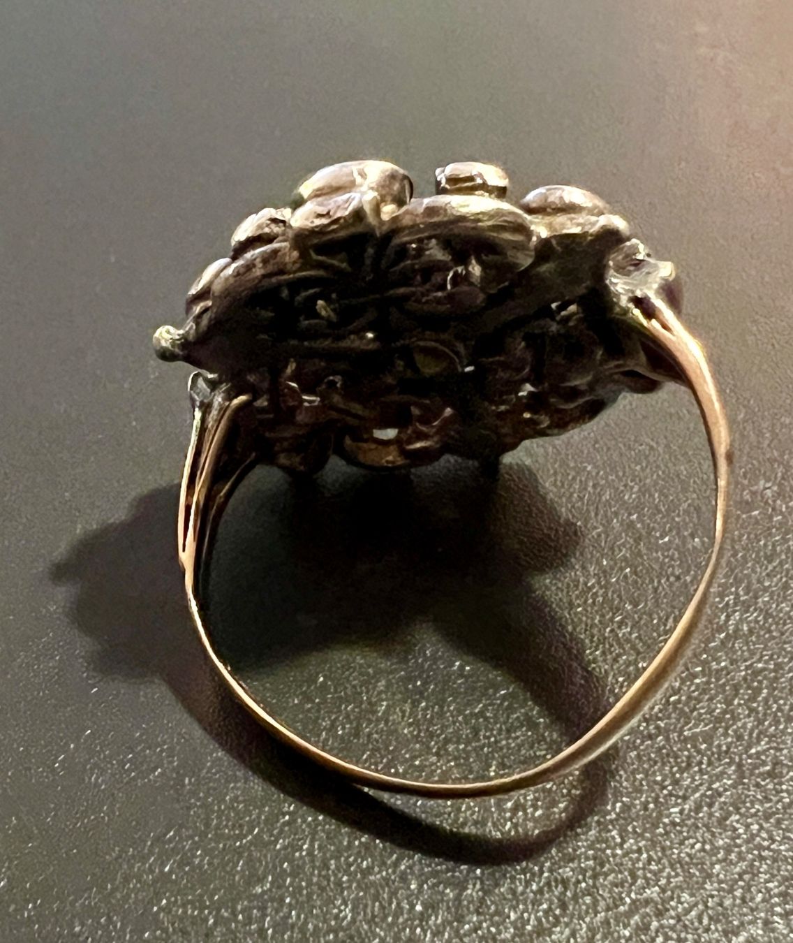 Anelli: Gold-/Silber-Ring mit Farbsteinen – Usato da Chur venduto da Penting1935 5