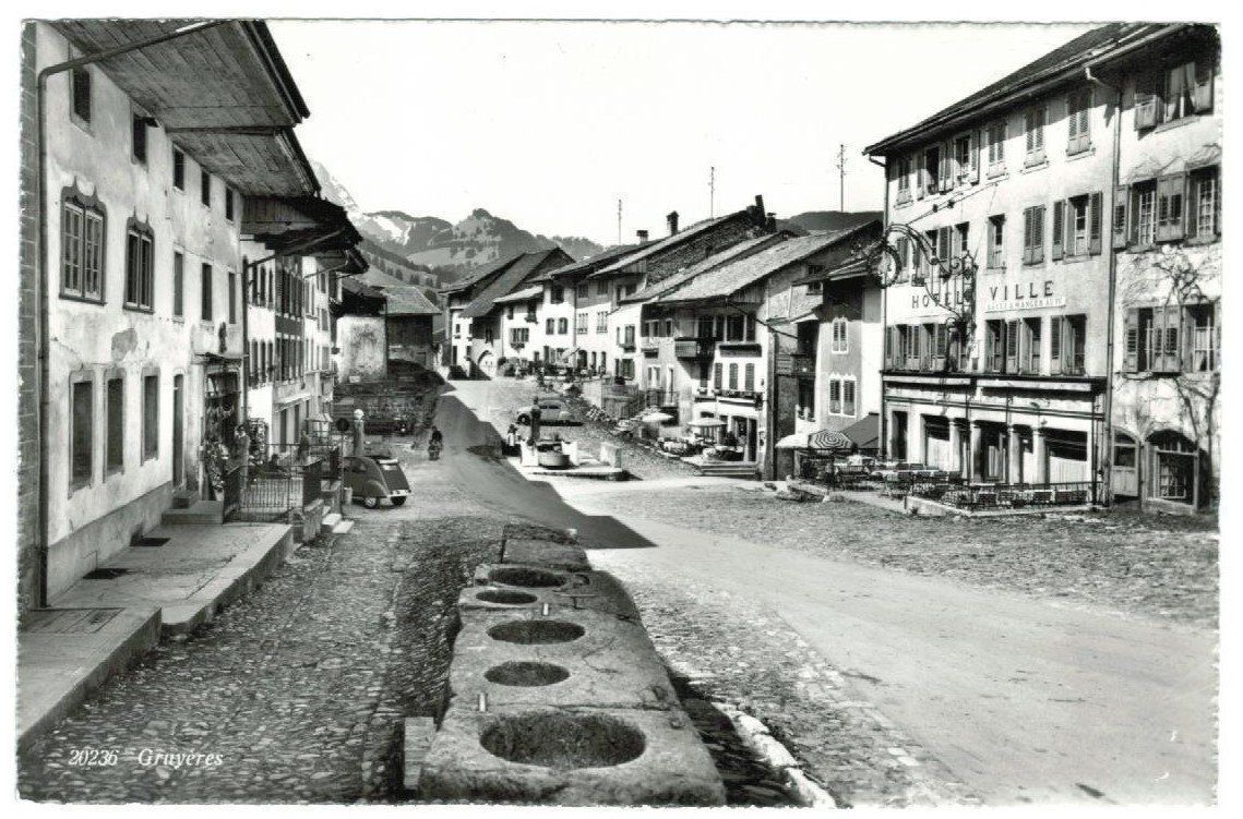 Cartoline postali: AK Gruyères – Usato da Zürich venduto da Tolima194