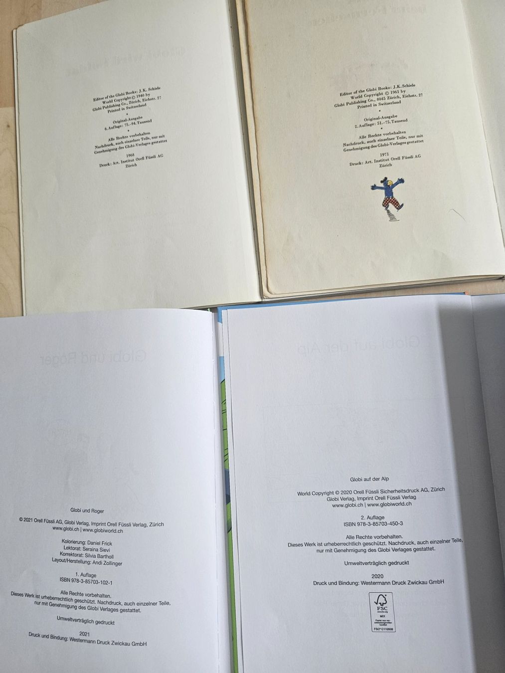 Libri: Globibücher (7Stück) – Usato da Balterswil venduto da Dikdik1992 2