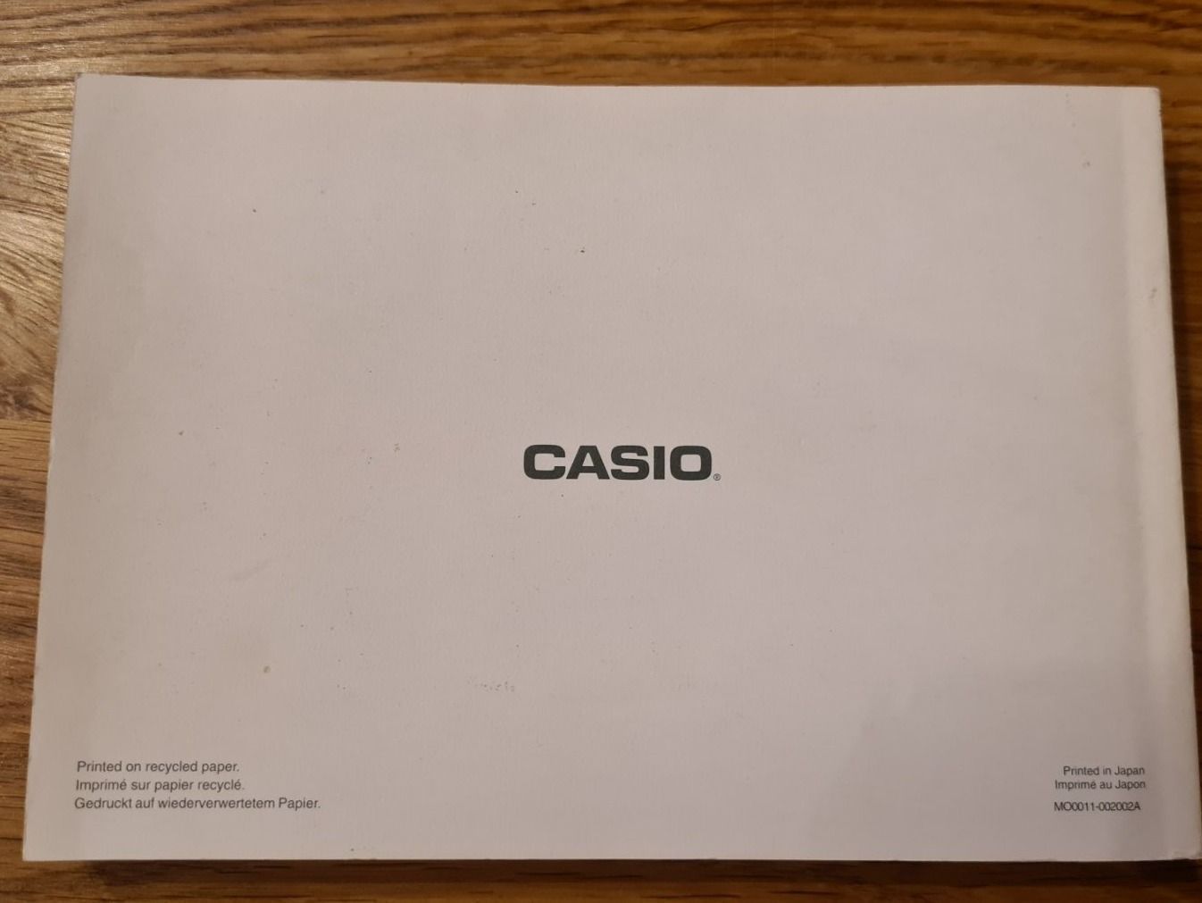 Bücher: Bedienungsanleitung CASIO 2240 – Gebraucht aus Winkel von Heuresis 5
