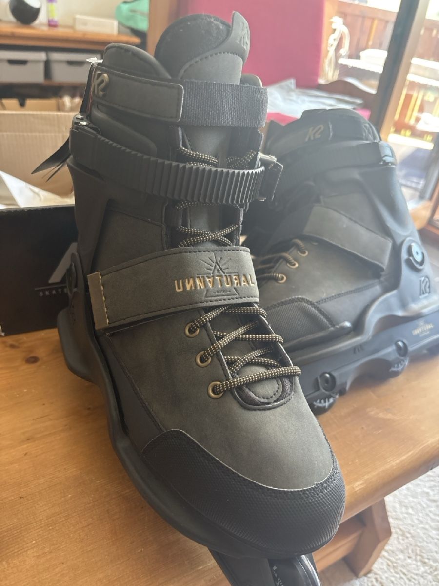 K2 Pattini in linea & Pattini a rotelle: Roller k2 free style unnatural aggressive neuf  – Nuovo e nell'imballaggio originale da Val-d'Illiez venduto da Laurent046 3
