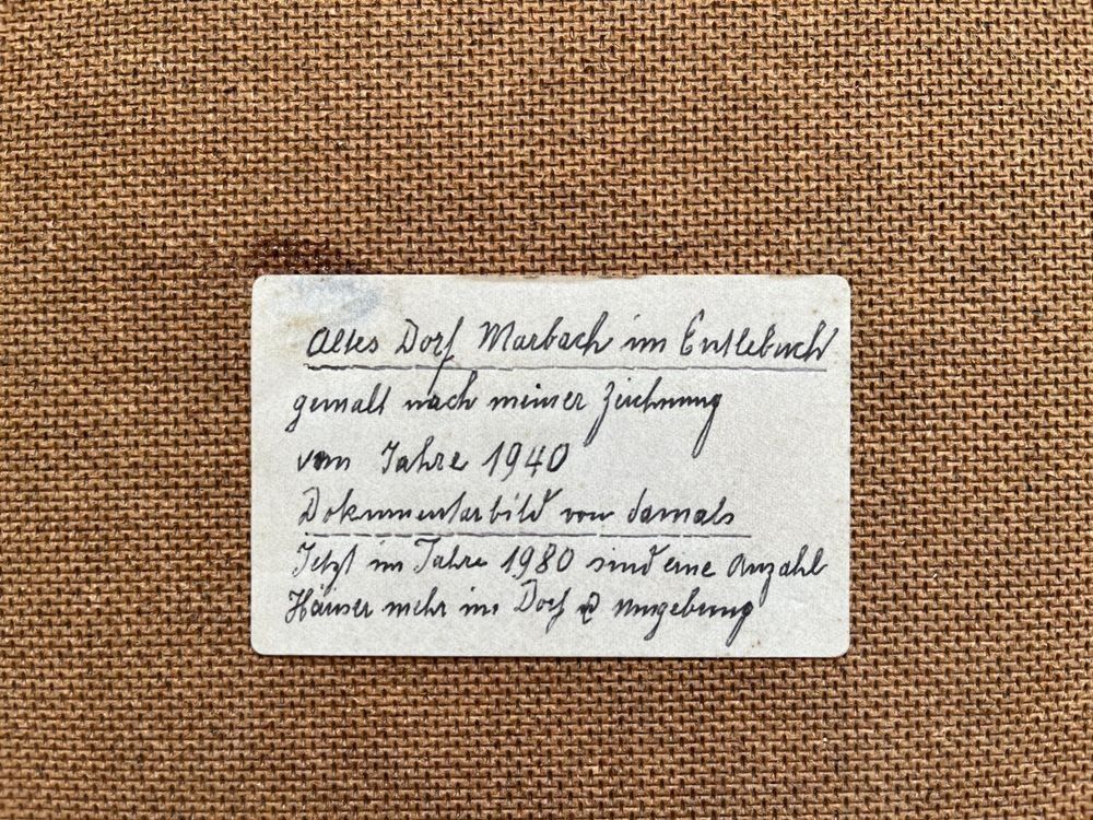 Dipinti: Gemälde - Edwin Glanzmann  / Entlebuch 1940 – Usato da Luzern venduto da Xzoro 8