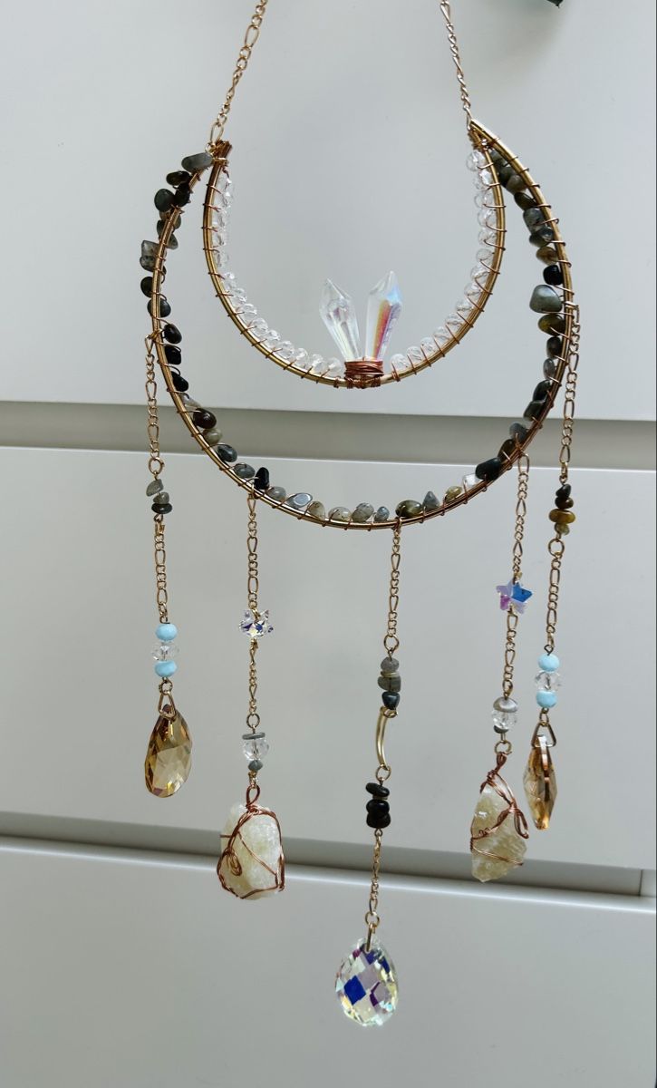 Tutte le decorazioni: Suncatcher Mond-Kristall-Traumfänger – Nuovo (secondo la descrizione) da Obfelden venduto da JackyRot 1