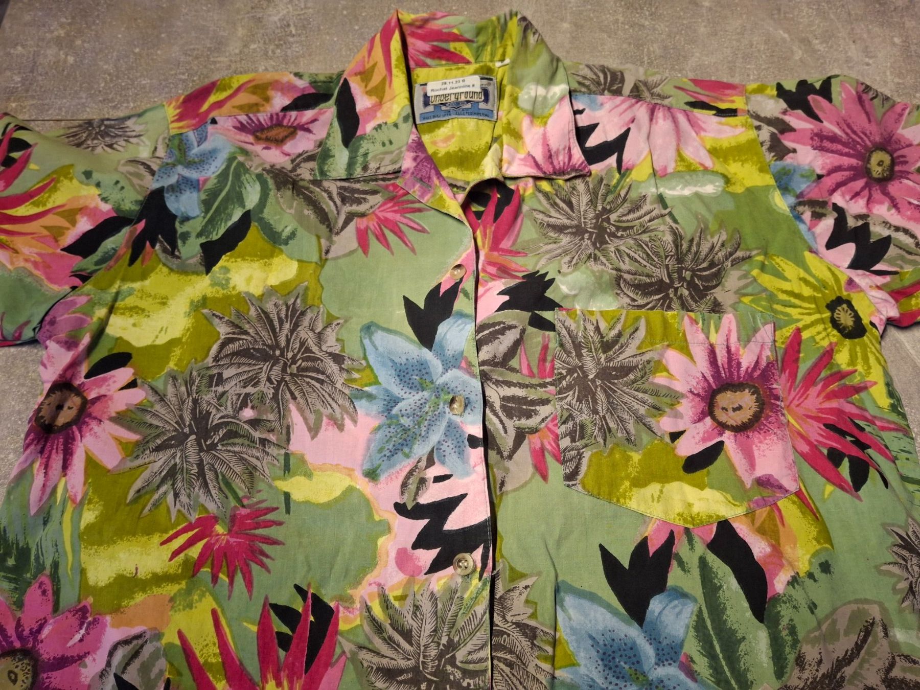 Camicette: Chemise marque Underground taille S 100% coton – Usato da Villiers venduto da san_jn5w 1