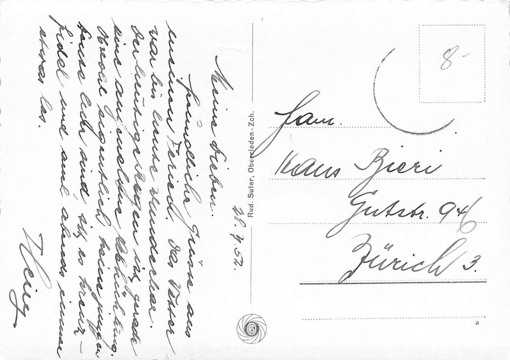 Cartoline postali: Samnaun (GR) con Piz Munschuns – Usato da Biasca venduto da Blenio71 1