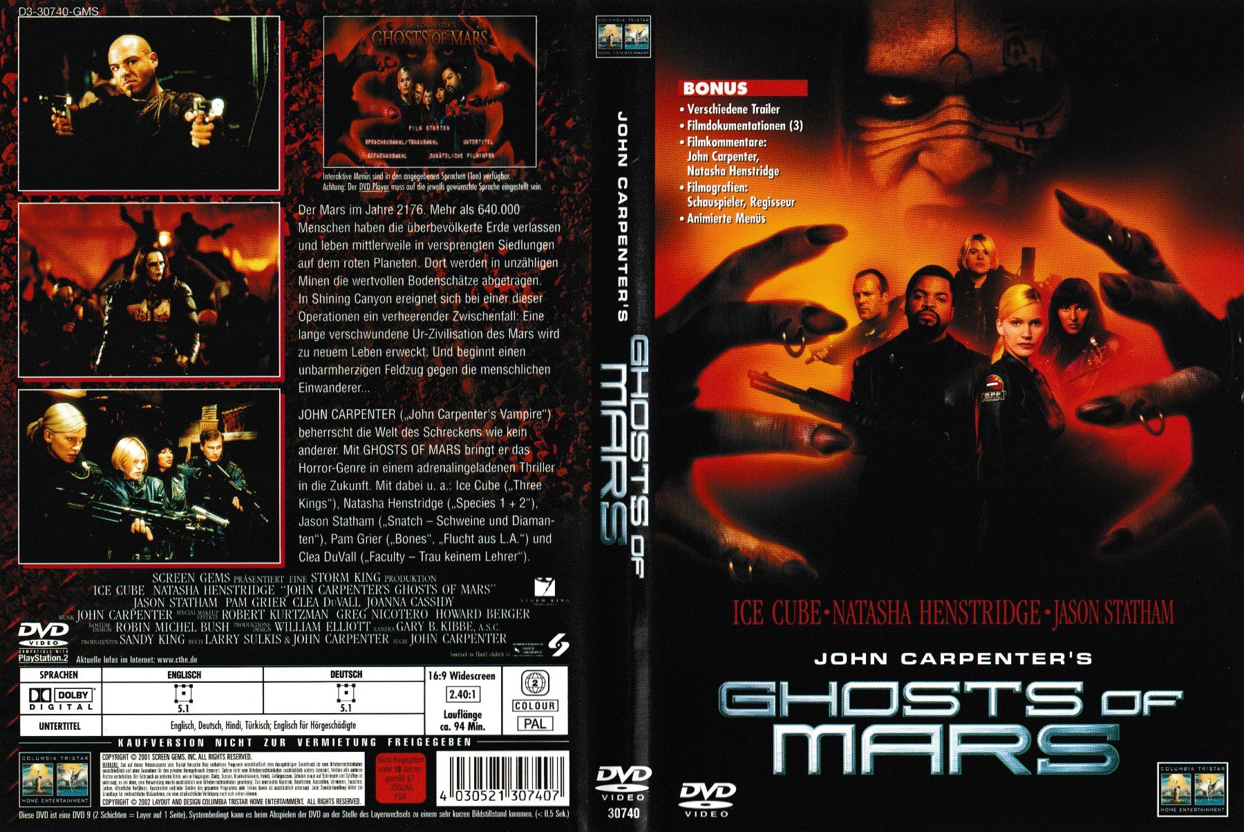 Tutti i DVDs: DVD - Ghosts of Mars – Usato da Langnau am Albis venduto da MediaRescuerKeLoX